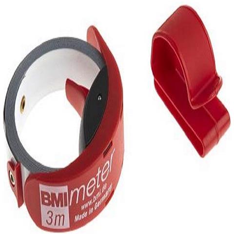 429341020 - Metro Tascabile A Nastro, Lunghezza 3 M, Inossidabile, Colore: Bianco Laccato - Foto 1