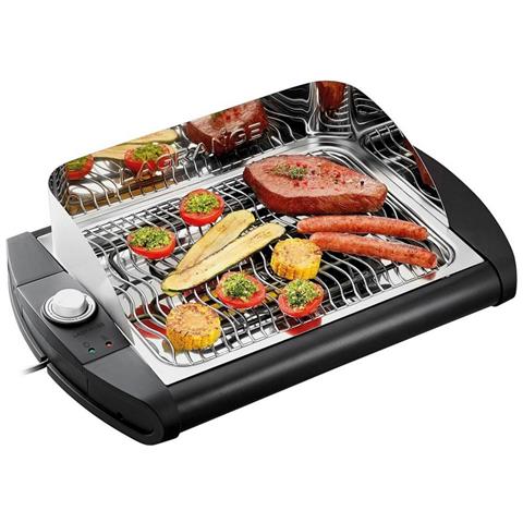 319005 Barbecue Pavilion - 2300 W - Grande Griglia Di Cottura: 40 X 28 Cm - Foto 6