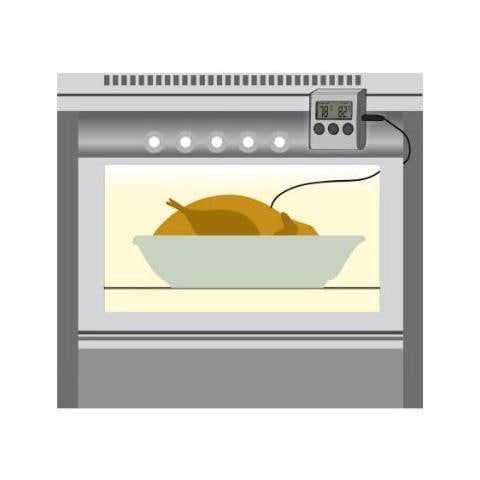 00111381 -10 - 250c Digitale Termometro Per Cibo - Foto 3