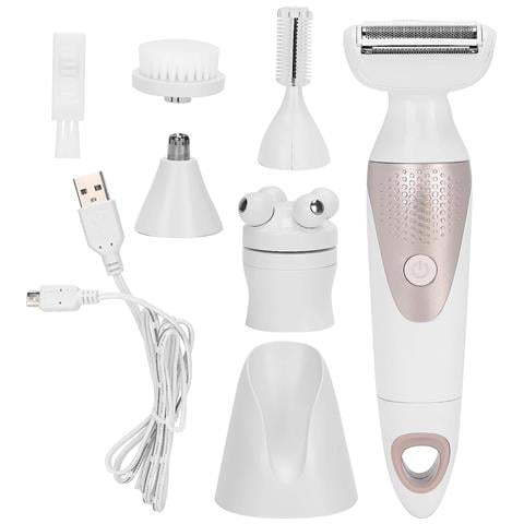 Depilatore 5 In 1 Elettrico Ricaricabile Usb Trimmer Di Precisione - Foto 1