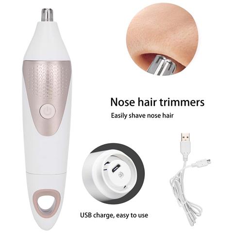 Depilatore 5 In 1 Elettrico Ricaricabile Usb Trimmer Di Precisione - Foto 2