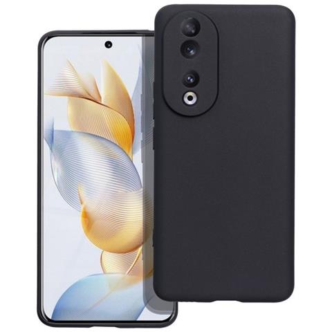 Custodia Tpu Silicone Cover Case Per Honor 90 5g Black - Foto 1
