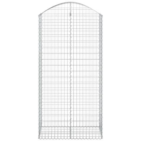 Cesto Gabbione Ad Arco 100x50x200/220 Cm Ferro Zincato - Foto 2