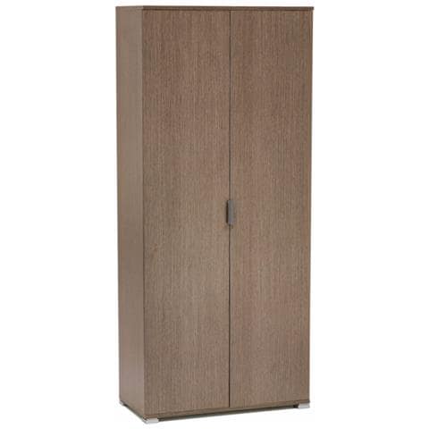 Armadio 2 Ante 180 Rovere Grigio - Foto 1