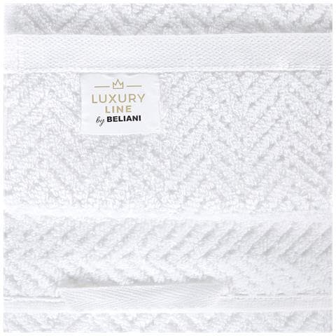 Set Di 9 Asciugamani Cotone Bianco Mitiaro - Foto 5