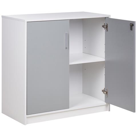 Armadietto Da Ufficio Zehna Grigio Chiaro - Foto 5