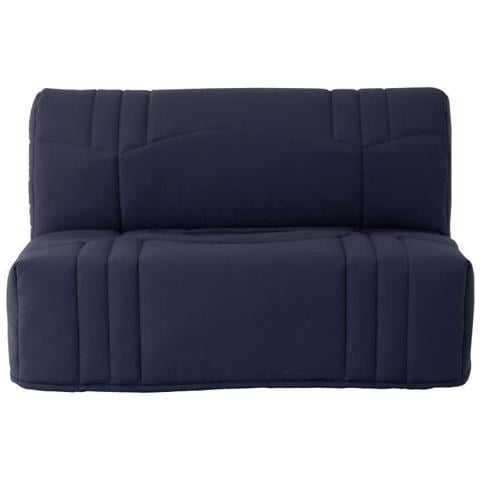 Panca Bz - Tessuto 100% Cotone Blu Scuro - Letto 140 X 190 Cm - Foto 1