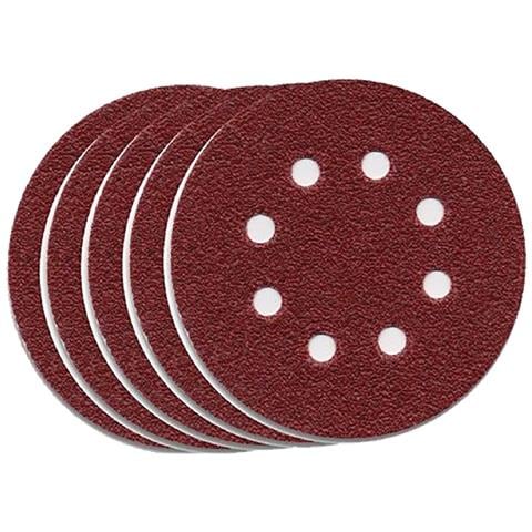Dischi In Carta Abrasiva Per Levigatrice Da Muro I 5 Pezzi - Ø 225 Mm -art.sta39297-xj - Foto 1
