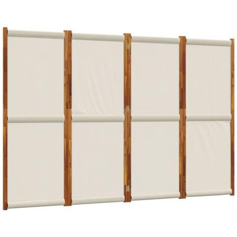 Divisorio A 4 Pannelli Grigio Chiaro 280x180 Cm - Foto 2