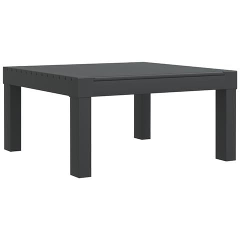 Set Salotto da Giardino 3 pz con Cuscini Antracite in PP - Foto 2