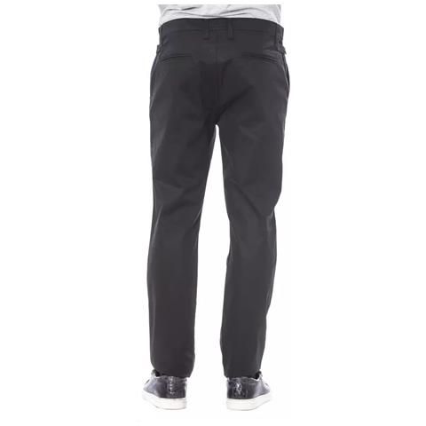 Jeans E Pantaloni In Cotone Nero - W33 - Foto 3