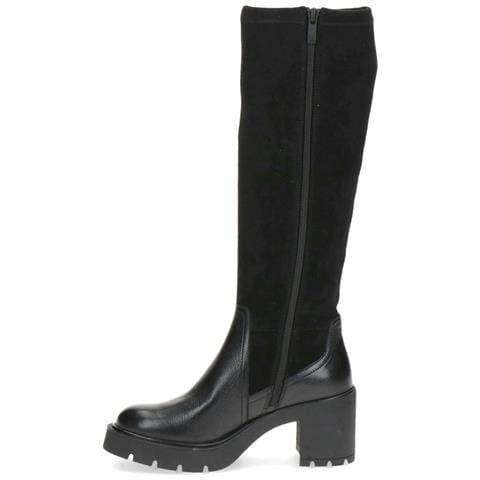 Black Comb Casual Closed Boots Stivaletti Pelle Scarpe Donna Nero Eu 39, 9-25604-41-019 - Foto 3