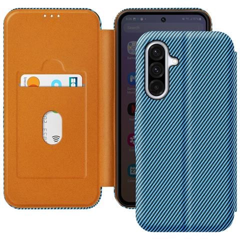 Cover A Libro Per Samsung Galaxy A56 Coperchio Della Carta Anti-rfid - Foto 1