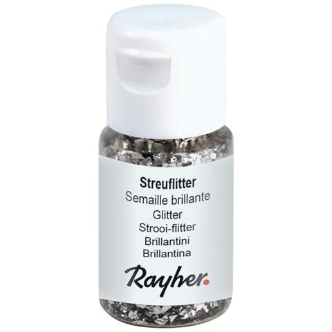 10ml - Glitter In Alluminio - Colore Argento - Foto 1