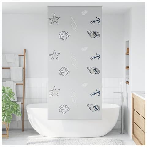 Tenda A Rullo Doccia 90x240 Cm Larghezza Tessuto 86 Cm - Foto 2