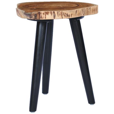 Lusso Casadino -  Tavolino Da Salotto 40x45 Cm In Massello Di Teak - Foto 8