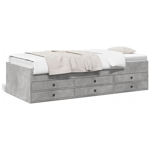 Divano Letto Con Cassetti Senza Materasso 75x190 Cm - Foto 1