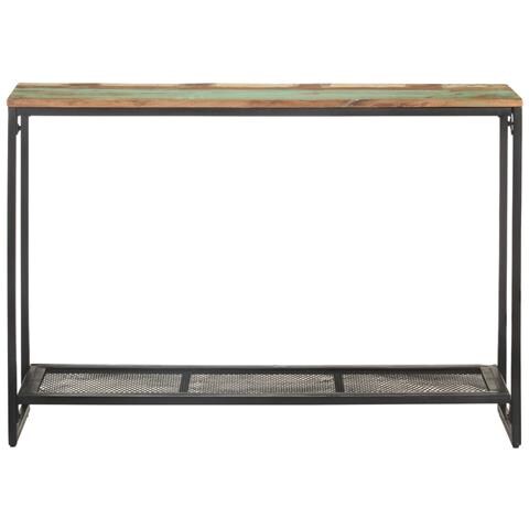 Tavolo Consolle 110x35x75 Cm In Legno Massello Di Recupero - Foto 1