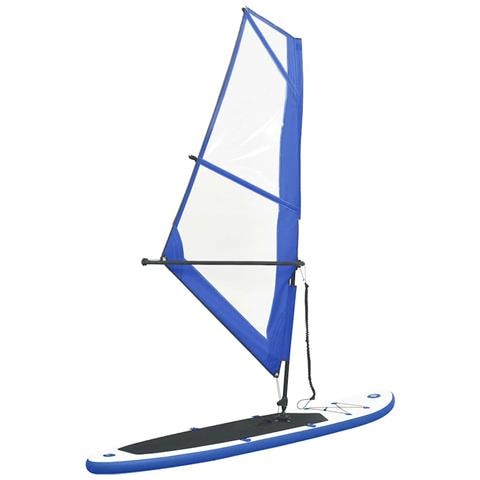 Lusso Casadino -  Set Tavola Gonfiabile Da Sup Con Vela Blu E Bianco - Foto 2