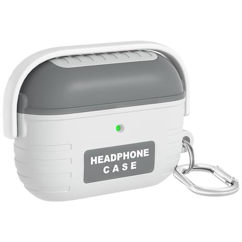 Custodia Protettiva In Silicone Per Apple Airpods 3 Lightgrey - Foto 1