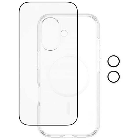 Confezione Di Protezione 3 In 1 Per Iphone 17 Modello Di Punta, Trasparente - Foto 2