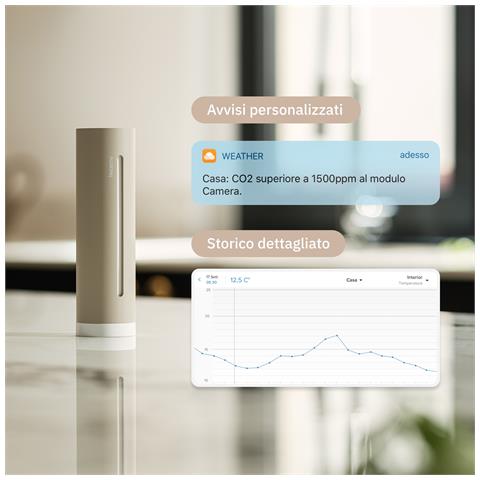 NWS-S-EC stazione meteorologica digitale Marrone Wi-Fi - Foto 2