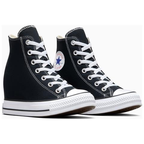 Chuck Taylor All Star Wedge Platform A11909c, Donne, Nero, 38 - Foto 7