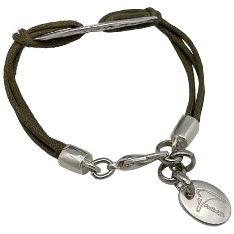 Bracciale Etnico Argento-cachi - Foto 4