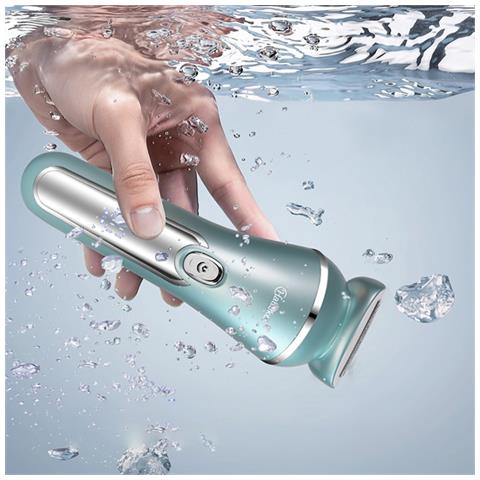 Rasoio Elettrico 3-in-1 Blu - Groomer Multifunzione Ricaricabile Senza Fili - Foto 6