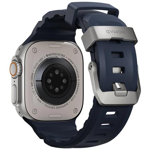 Bracciale Sportivo Impermeabile Da 49 Mm Per Apple Watch Modello Rocky Point, Blu - Foto 1