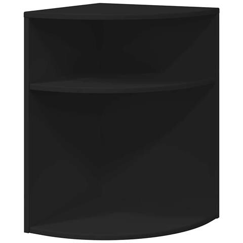 Tavolino Nero 39,7 x 39,7 x 60 cm Legno multistrato - Foto 1
