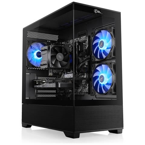 Pc Gaming M13500h / Amd Ryzen 7 5700x, 8x 3400 Mhz / Nvidia Rtx5060ti / 32 Go Ddr4 Ram / M. 2 Ssd 1000 Go - Windows 11 Home - Foto 1