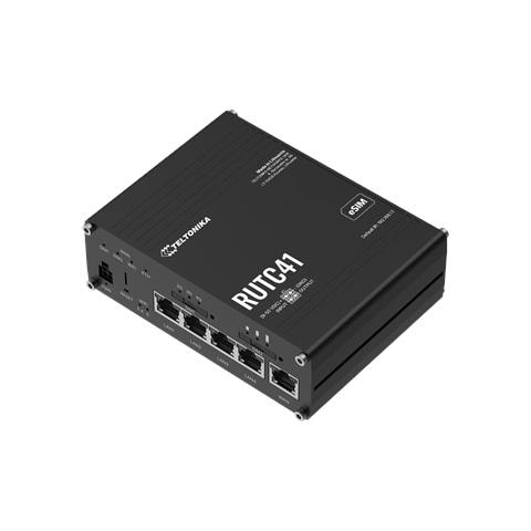 RUTC41 router wireless Gigabit Ethernet Dual-band (2.4 GHz / 5 GHz) 5G Nero - Foto 1