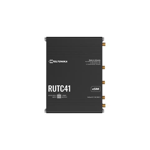 RUTC41 router wireless Gigabit Ethernet Dual-band (2.4 GHz / 5 GHz) 5G Nero - Foto 2
