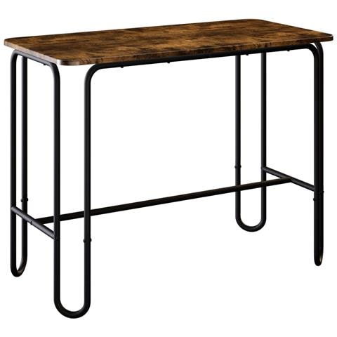 Tavolo da pranzo 100 x 50 x 75 cm Legno ingegnerizzato - Foto 1