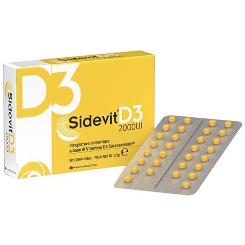 Sidevit D3 2000UI 30 Compresse - Foto 1