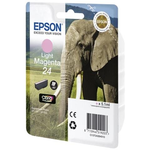 C13T24264010 Cartuccia Ink Originale Magenta XP-55 Capacità 360 Pagine - Foto 6