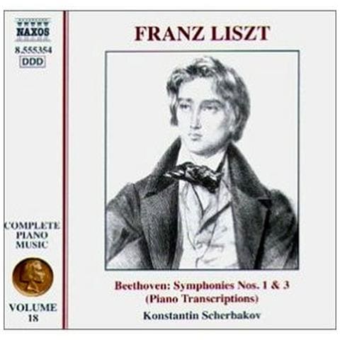 Liszt Franz - Opere X Pf (integrale) Vol. 18: Trascrizioni Delle Sinfonie N. 1 E N. 3 Di Beethove - Foto 1