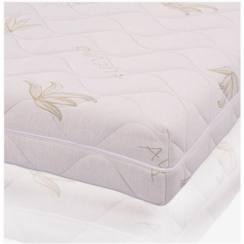 Materasso Matrimoniale 165x200, Alto 25 cm - Memory, Sfoderabile, Rivestimento Aloe Vera, | Premium - Foto 5