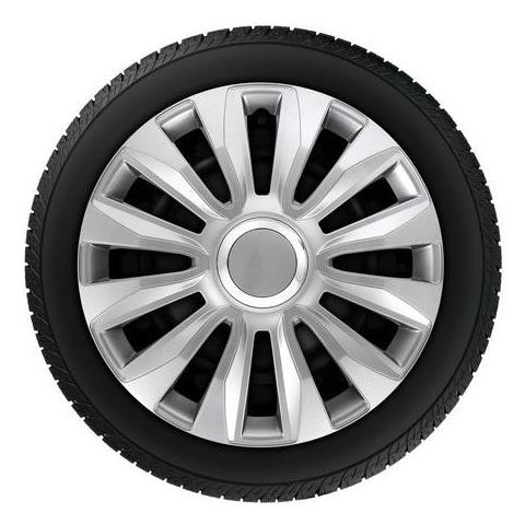 Copricerchi Auto Universali 16 Pollici Tech-one Avalone Pro Silver 31523 - Foto 2