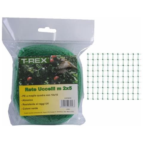 Rete Uccelli 10x10 H 400 M 10 Trex 08058 - Foto 2