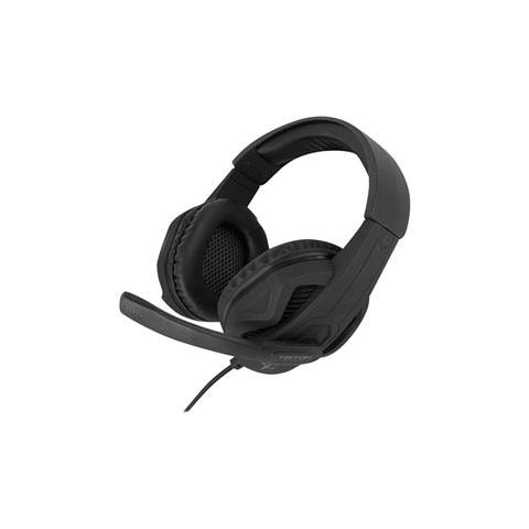 CUFFIA GAMING ATLANTIS P003-H310 con micr. -pad. auricolari 40mm-connett: 1x3.5"mm, adatt. 2x3.5"mm-comp. PC / NB / PS4 (incl. Antivirus)  - Foto 2