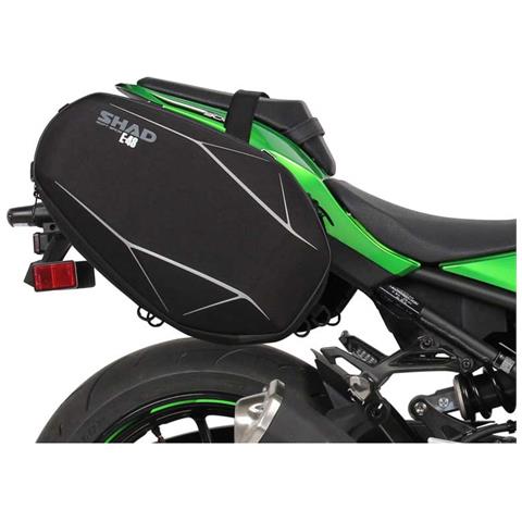 Attacchi Semirigid Side Bag Holder Kit Kawasaki Z 900 Attrezzatura 2017 - Foto 1