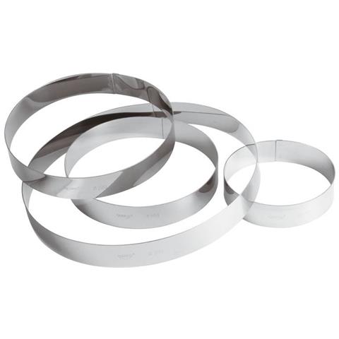 Anello Per Torte Cm 22 Pasticceria Inox - Foto 1