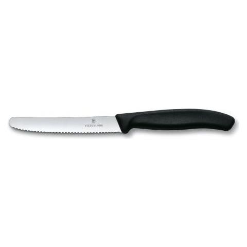Coltello Per Verdure Swiss Classic Argento, Nero - Foto 3