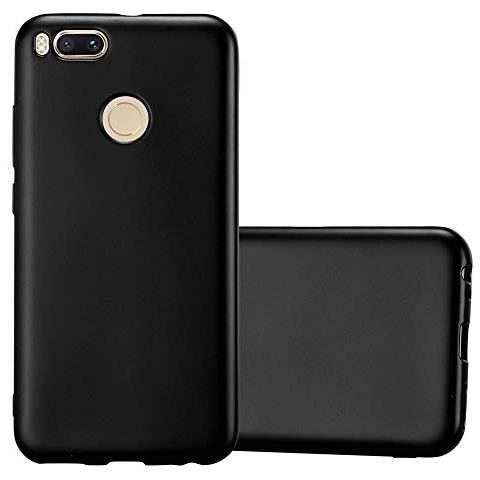 Custodia Compatibile Con Xiaomi Mi A1 / 5x In Nero Metallico - Coperchio Protettivo In Silicone Tpu Flessibile - Foto 1