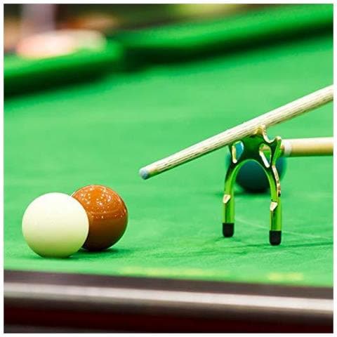 Bigliardo - Snooker Table Pause Spider E Metal Cross Piscina-biliardo Per Stecca - Non-slip Cue Pool E Snooker Set Accessori - Per Dilettanti E Professionisti Usa - Foto 2