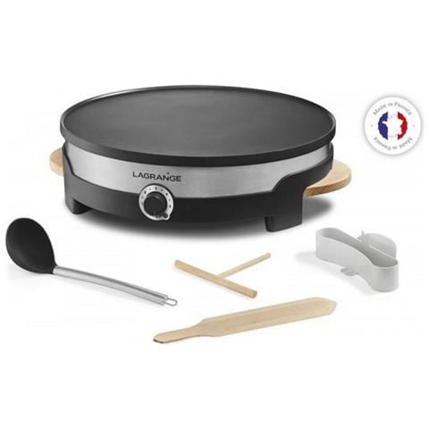 Crépiere Tradi '- 1500w - Piatto 35cm - 1 Mestolo Grande, 1 Distributore, 1 Spatola Grande E Una Sciacquatrice - Foto 5
