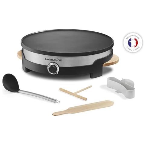 Crépiere Tradi '- 1500w - Piatto 35cm - 1 Mestolo Grande, 1 Distributore, 1 Spatola Grande E Una Sciacquatrice - Foto 1