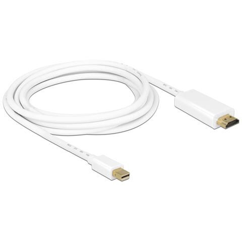 83707 2m Mini DisplayPort HDMI Bianco cavo e adattatore video - Foto 2